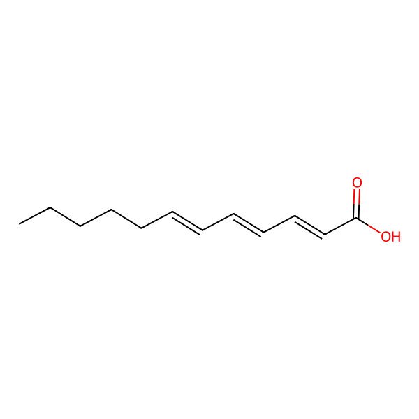 2D Structure of Dodecatrienoic acid