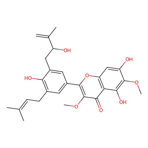 2D Structure of Dodoviscin B
