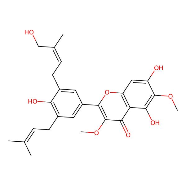 2D Structure of dodoviscin G