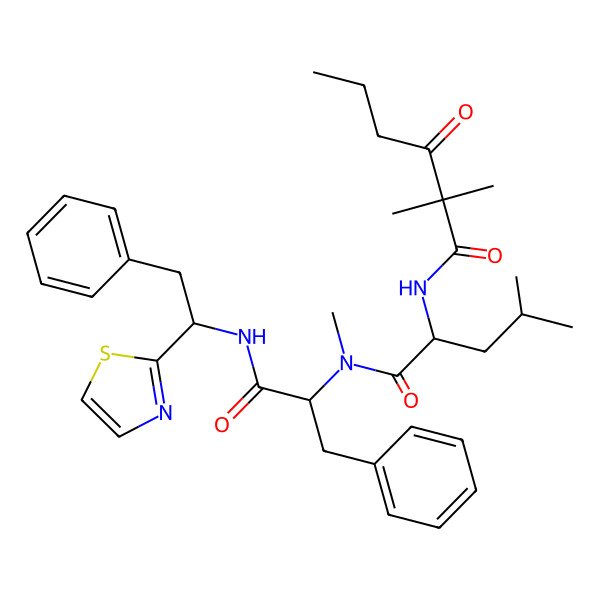 2D Structure of Dolastatin 18