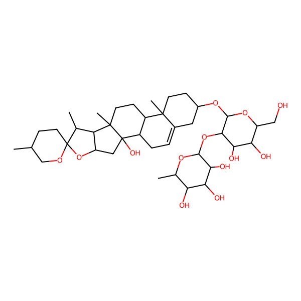 2D Structure of Dracaenoside F