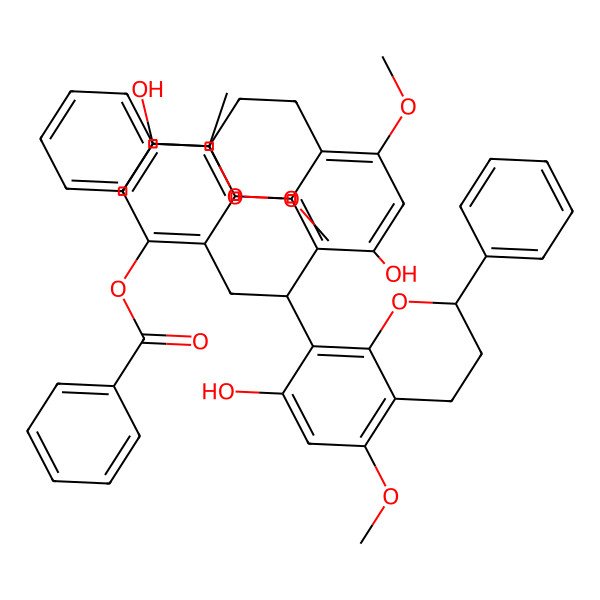 2D Structure of Dracoflavan A