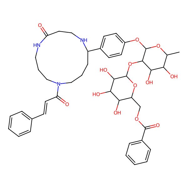 2D Structure of Dracotanoside B