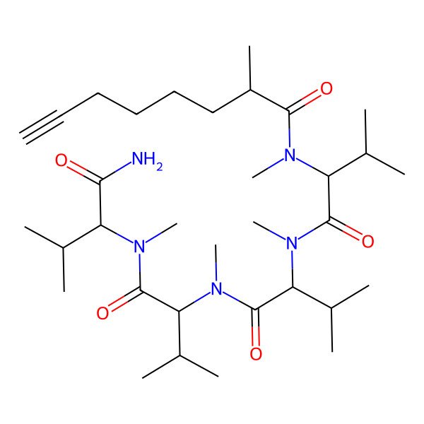 2D Structure of dragonamide B