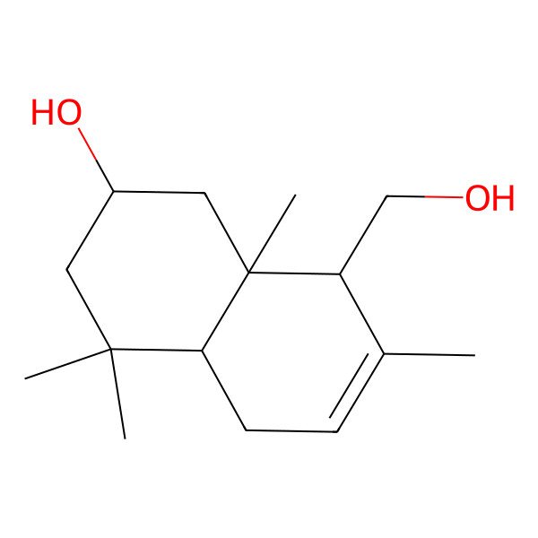 2D Structure of Drimene-2,11-diol