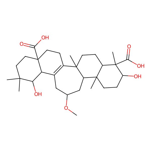 2D Structure of Duboscic acid