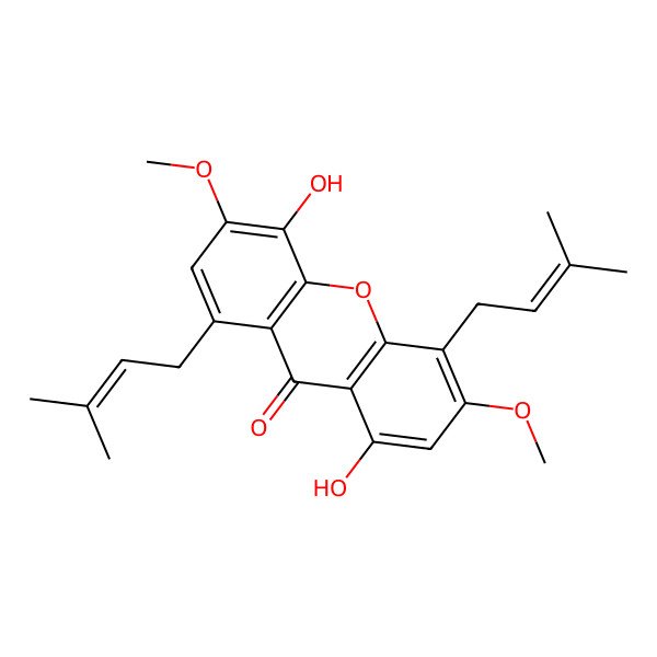 2D Structure of Dulxanthone C