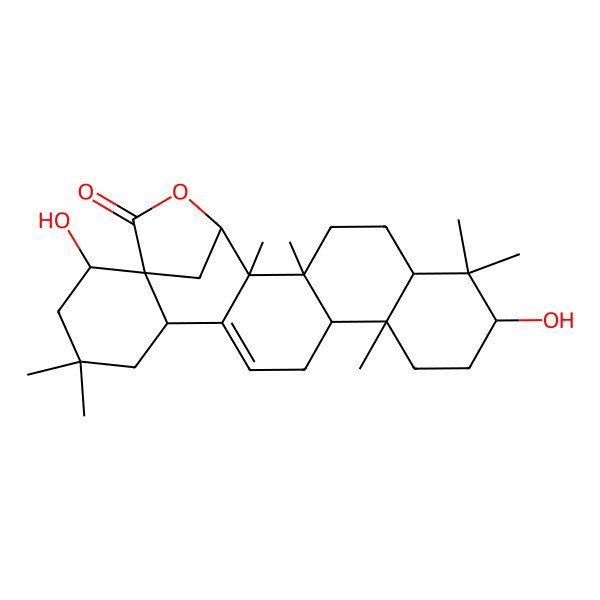 2D Structure of Dumortierigenin