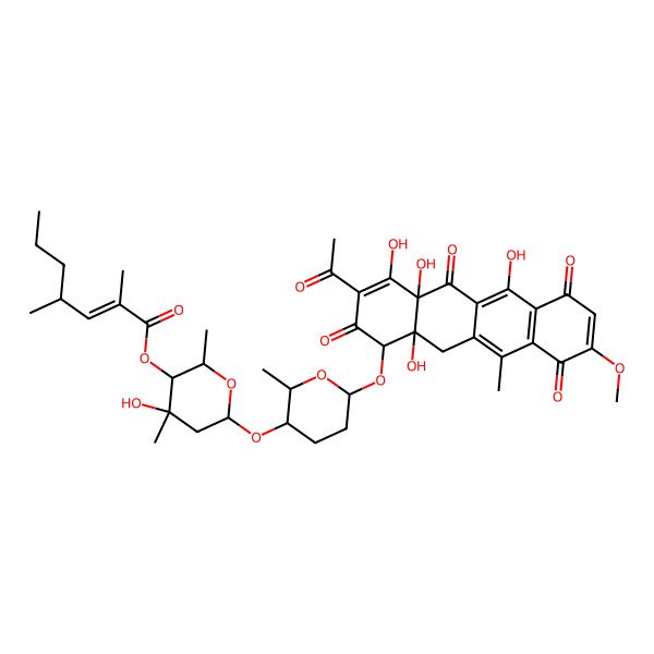2D Structure of Dutomycin