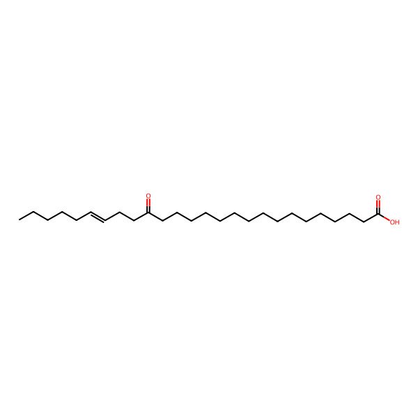 2D Structure of (E)-17-oxohexacos-20-enoic acid 2D Structure of (E)-17-oxohexacos-20-enoic acid