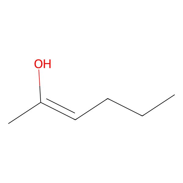 2D Structure of (e)-2-Hexen-2-ol 2D Structure of (e)-2-Hexen-2-ol