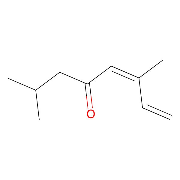 2D Structure of (E)-2,6-Dimethylocta-5,7-dien-4-one