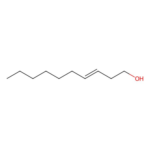 2D Structure of (E)-3-decen-1-ol 2D Structure of (E)-3-decen-1-ol