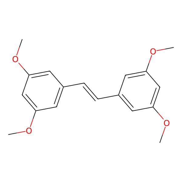 2D Structure of (E)-3,5,30,50-Tetramethoxystilbene 2D Structure of (E)-3,5,30,50-Tetramethoxystilbene