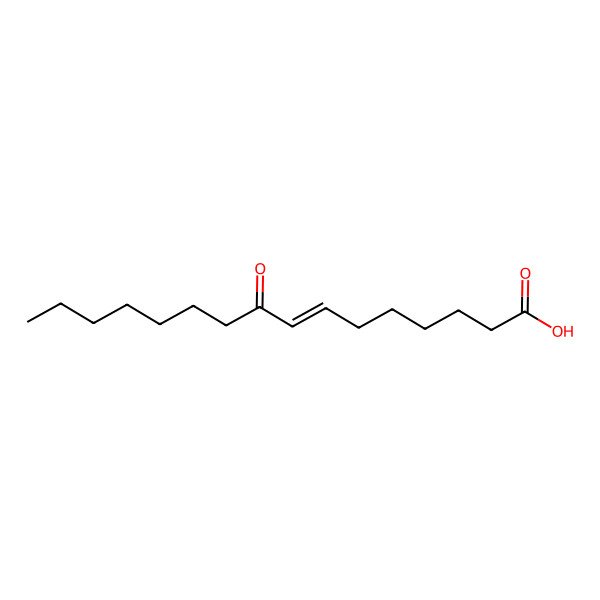 2D Structure of (7e)-9-Oxohexadec-7-enoic acid