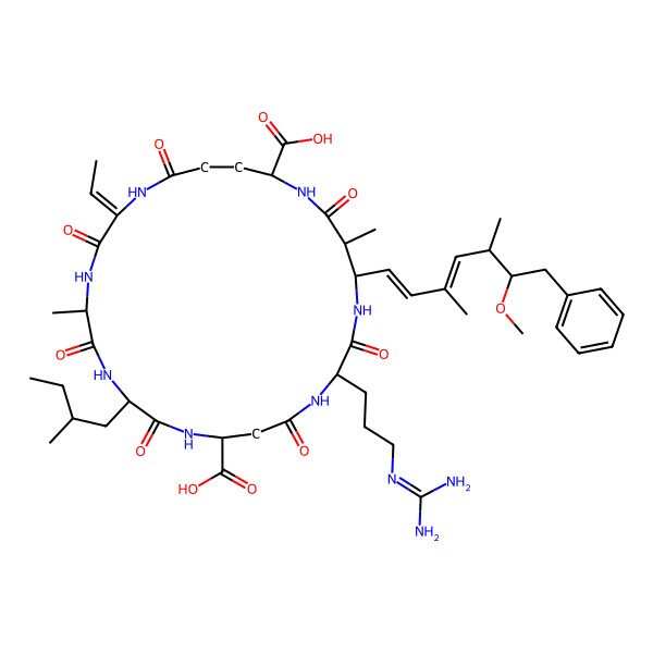 2D Structure of (E)-Dhb-microcystin-HilR