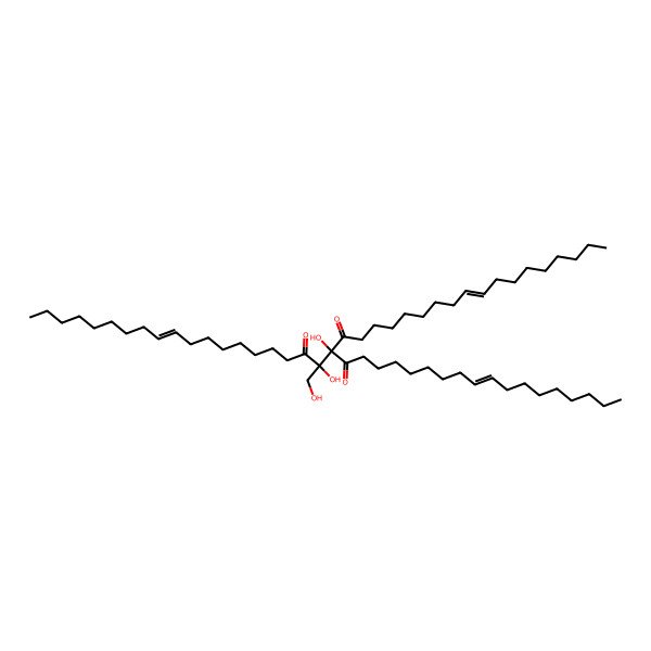 2D Structure of (9Z,29Z)-19,20-dihydroxy-19-(hydroxymethyl)-20-[(Z)-octadec-9-enoyl]octatriaconta-9,29-diene-18,21-dione