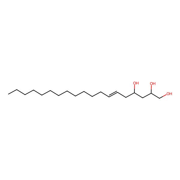 2D Structure of (E,2S,4S)-nonadec-6-ene-1,2,4-triol 2D Structure of (E,2S,4S)-nonadec-6-ene-1,2,4-triol