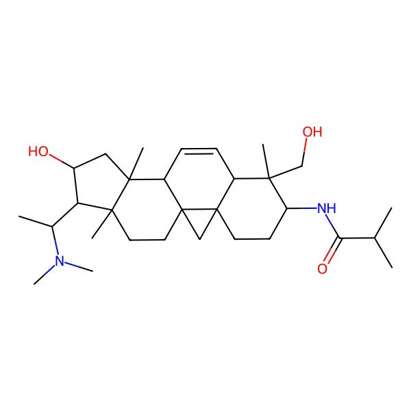 2D Structure of Buxmicrophylline C