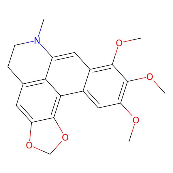 2D Structure of Ocopodine, Dehydro derivative of