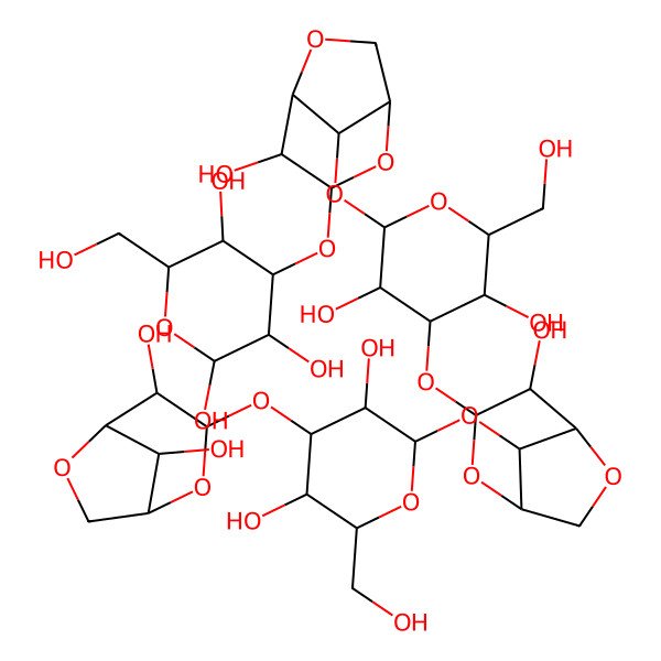 2D Structure of Neoagarohexaose