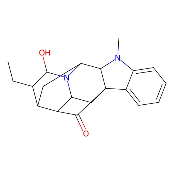 2D Structure of (1R,9R,10S,12S,13S,14R,16S,17S)-13-ethyl-14-hydroxy-8-methyl-8,15-diazahexacyclo[14.2.1.01,9.02,7.010,15.012,17]nonadeca-2,4,6-trien-18-one