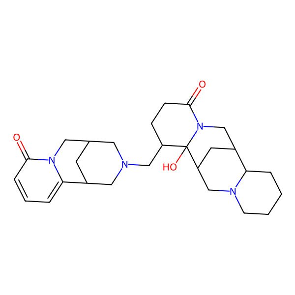 2D Structure of (1R,2R,3R,9R,10R)-2-hydroxy-3-[[(1R,9S)-6-oxo-7,11-diazatricyclo[7.3.1.02,7]trideca-2,4-dien-11-yl]methyl]-7,15-diazatetracyclo[7.7.1.02,7.010,15]heptadecan-6-one