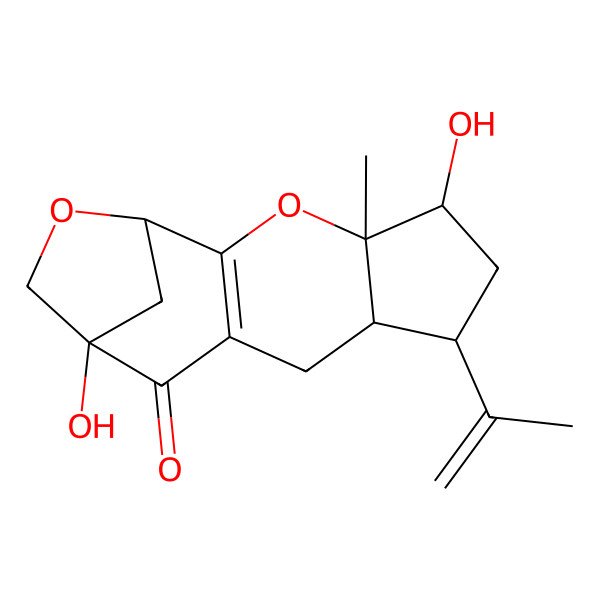 2D Structure of 12-hydroxylated guignardone A