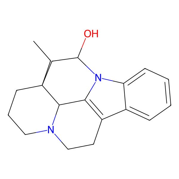2D Structure of Eburnamine