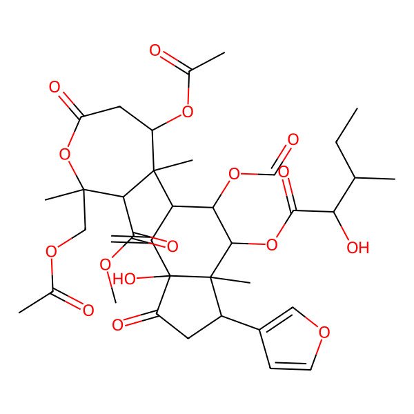 2D Structure of Prieurianin