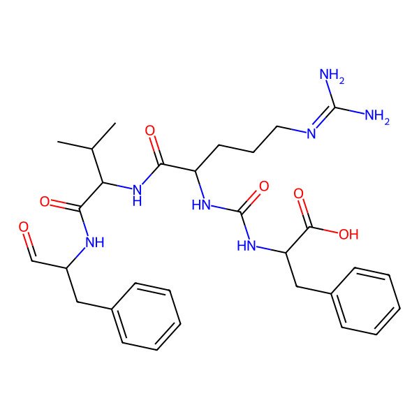 2D Structure of SP-Chymostatin B