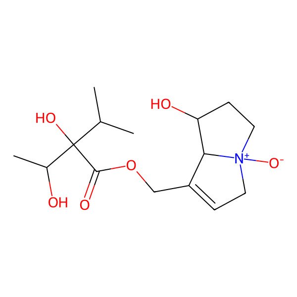 2D Structure of Echinatine, N-oxide