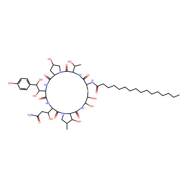 2D Structure of Aculeacin A