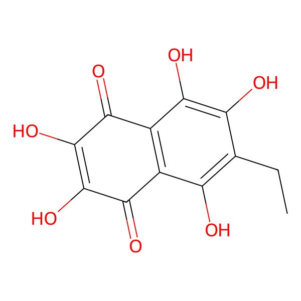 2D Structure of Echinochrome A