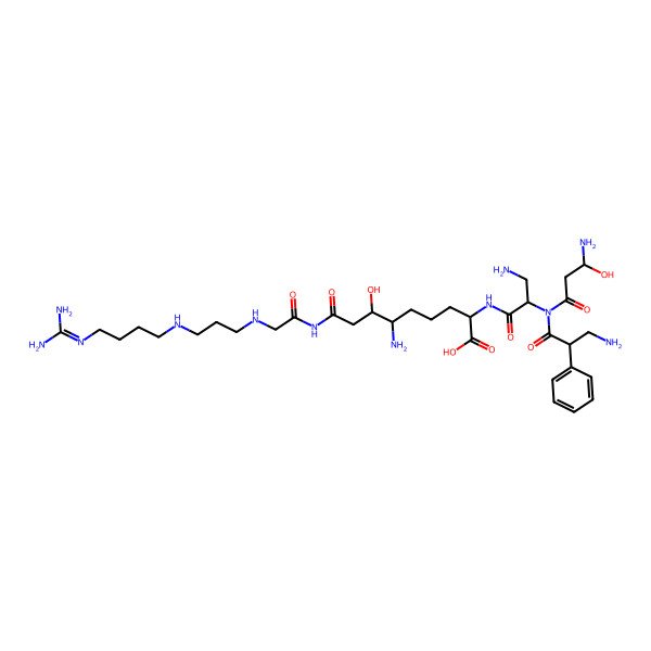 2D Structure of Edeine F 2D Structure of Edeine F