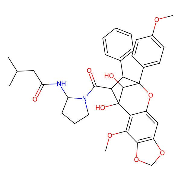 2D Structure of Edulirin A 2D Structure of Edulirin A