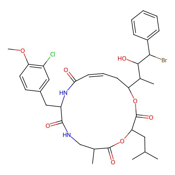 2D Structure of Cryptophycin 25