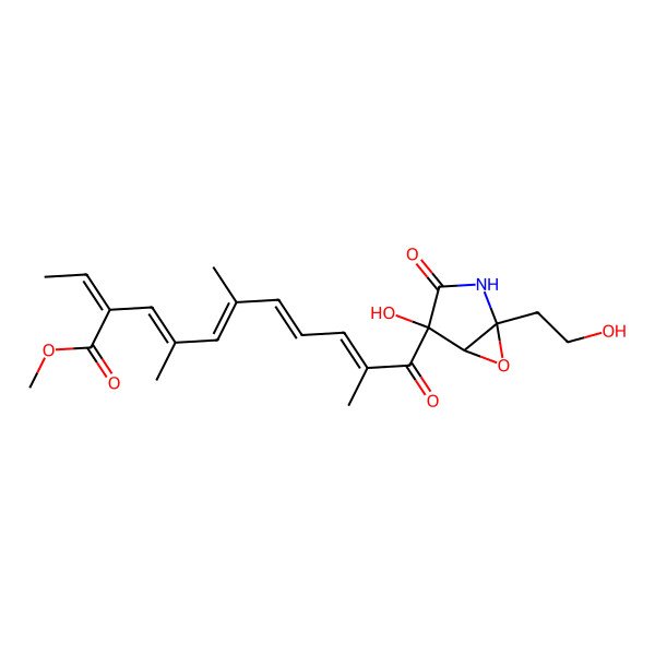 2D Structure of Fusarin F