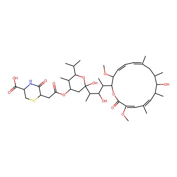 2D Structure of Bafilomycin F