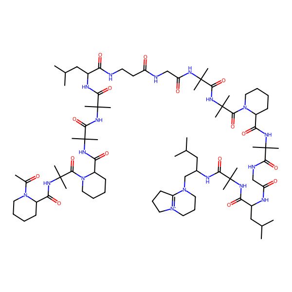 2D Structure of Efrapeptin C