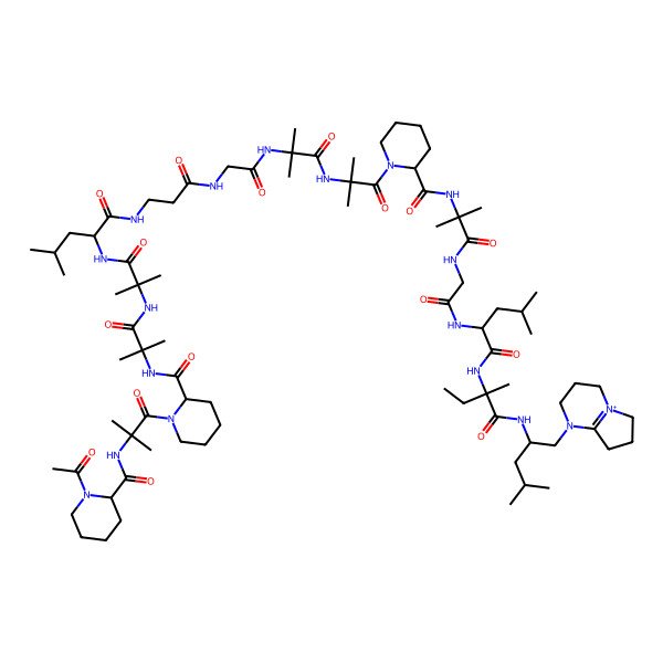 2D Structure of Efrapeptin D