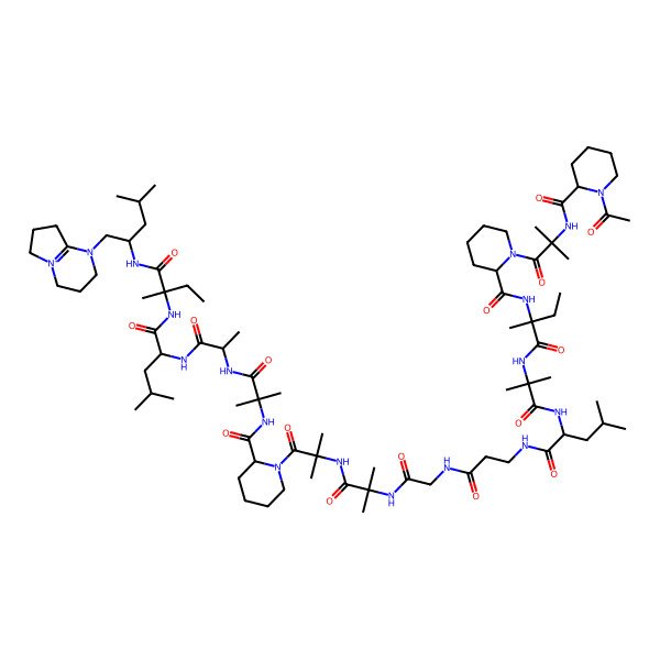 2D Structure of Efrapeptin G