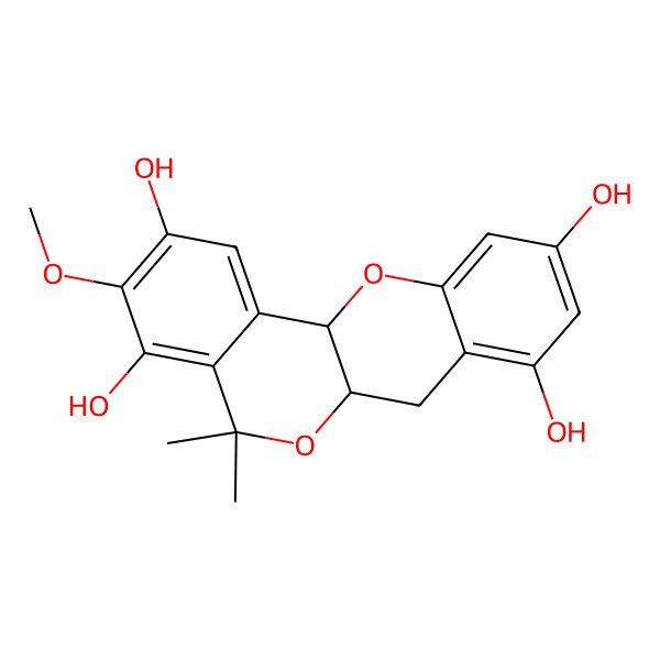 2D Structure of Elaeocyanidin