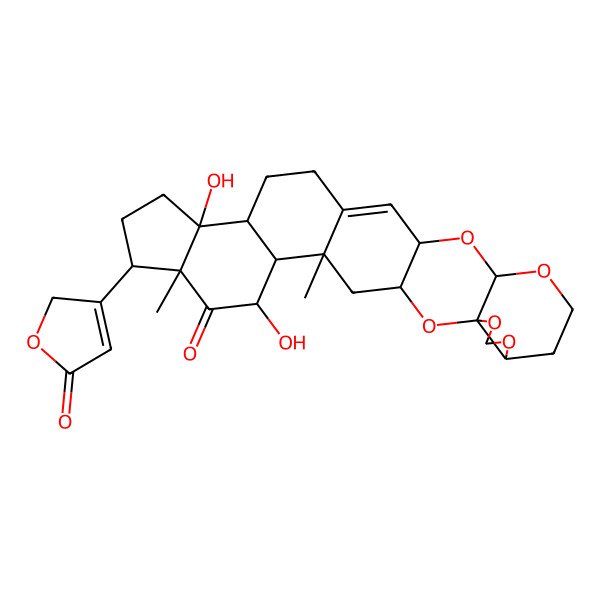 2D Structure of Elaeodendroside A
