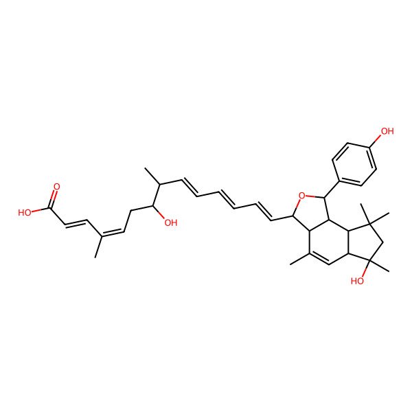2D Structure of Elansolid D