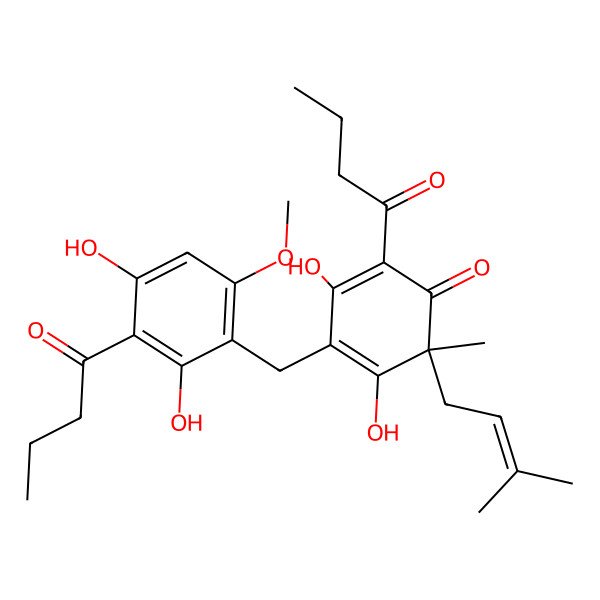 2D Structure of elaphopilosin-A 2D Structure of elaphopilosin-A