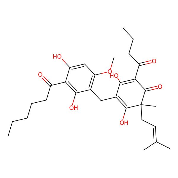 2D Structure of Elaphopilosin B 2D Structure of Elaphopilosin B