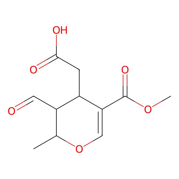 2D Structure of Elenolic acid