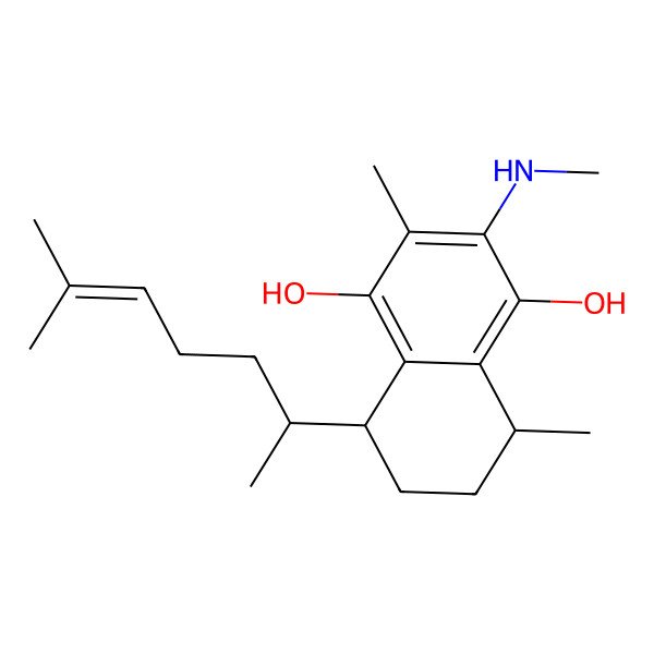 2D Structure of Elisabethamine