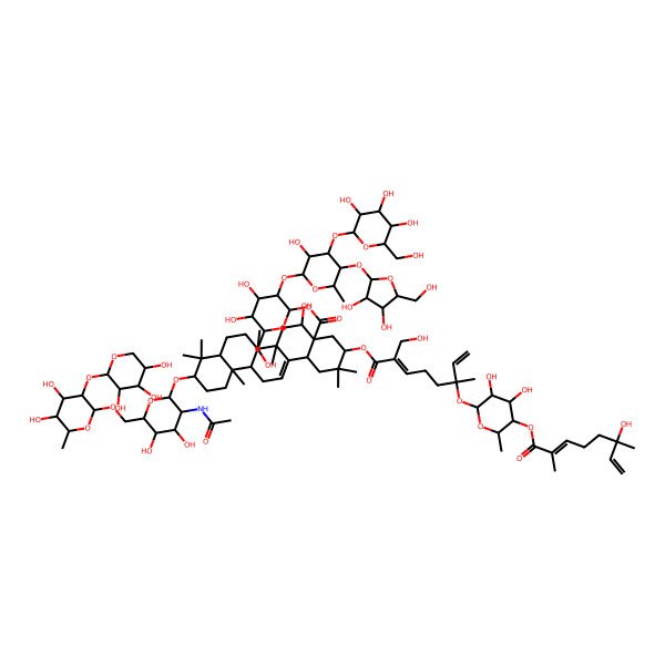 2D Structure of Elliptoside A